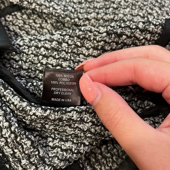 Generation Love Woman’s Grey Jacket With Black Accents - Picture 7 of 7